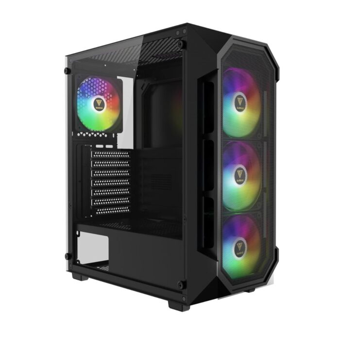 Net Rig Blaze - Pc Gaming - Ryzen 5 5600G Boost clock di 4,4Ghz e 6 core, RTX 3050 8GB, 16GB di Ram con frequenza di 3600Mhz, SSD NVME M.2 1TB, Windows 11 Professional