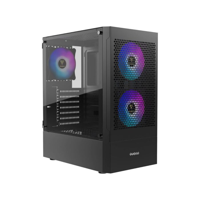 Net Rig Nova – Pc Gaming – Ryzen 5 5600G Boost clock di 4,4Ghz e 6 core, RTX 4060 8GB, 16GB di Ram con frequenza di 3600Mhz, SSD NVME M.2 1TB, Windows 11 Professional