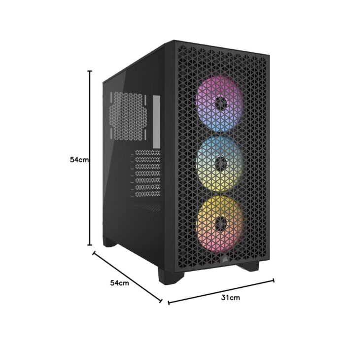 Net Rig Frostbyte Z - Pc Gaming - Intel Core i5-14600K Boost clock di 5.3Ghz e 14core, RTX 4070 12GB, 32GB di Ram DDR5 CL30 con frequenza di 6000Mhz, SSD NVME M.2 1TB, Windows 11 Professional - immagine 2