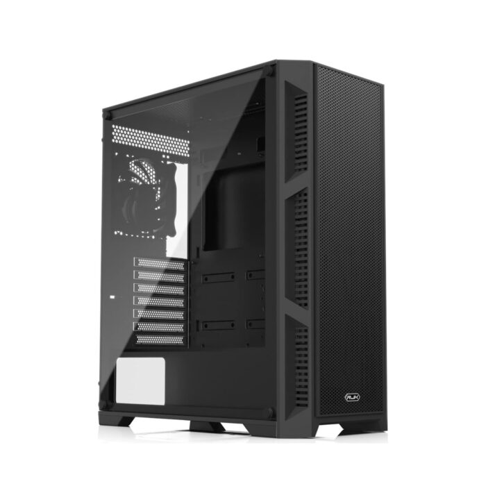 Net Rig Phantom - Pc Gaming - Intel Core i3-14100F Boost clock di 4.7Ghz e 4 core, RTX 4060 8GB, 16GB di Ram DDR5 con frequenza di 5600Mhz, SSD NVME M.2 1TB, Windows 11 Professional