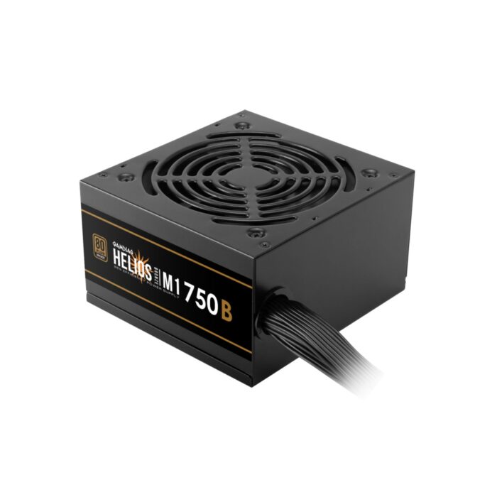 Gamdias Helios M1-750B, Alimentatore PC Gaming ATX Non Modulare - Certificazione 80 PLUS Bronze - Ventola PWM silenziosa 120 mm - Efficienza dell'85% - Nero